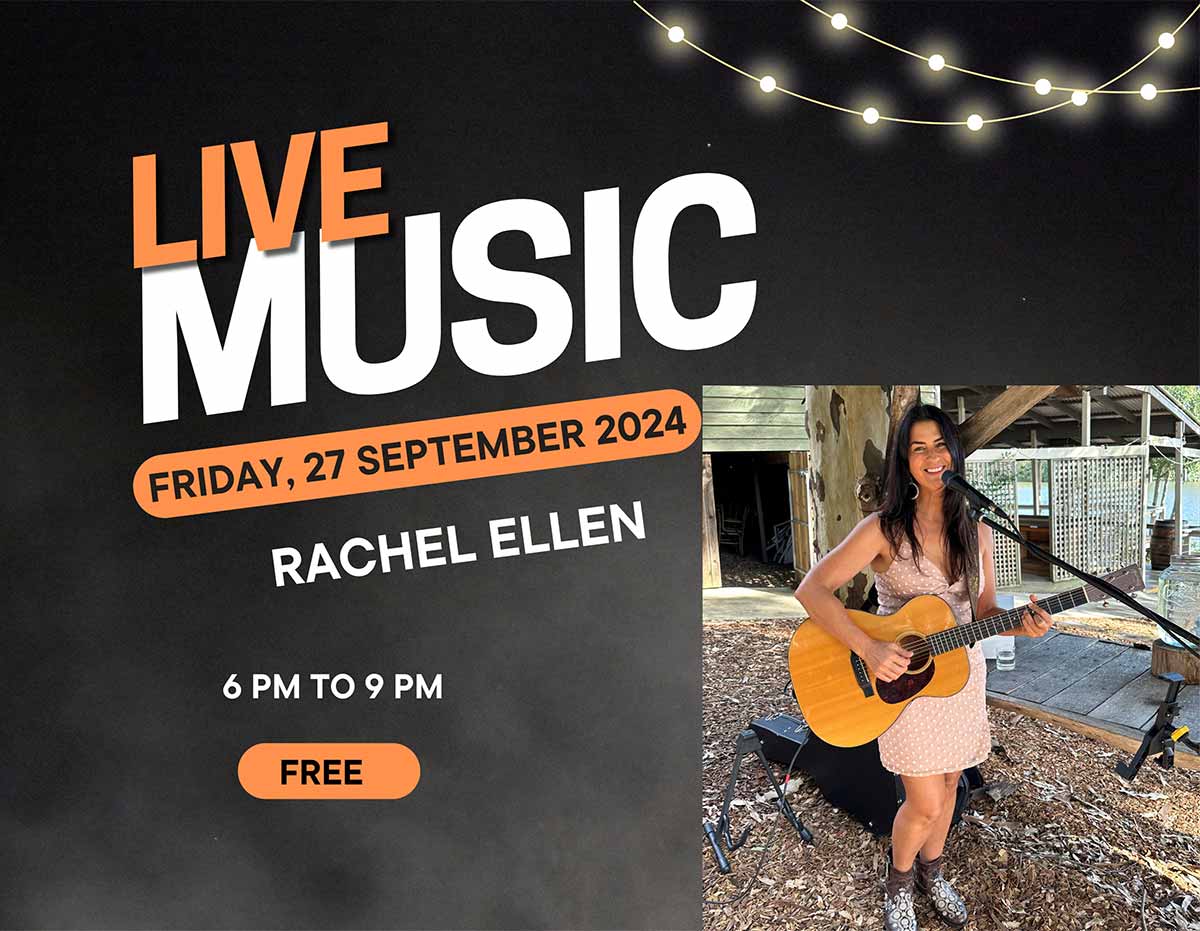 live music poster Rachel Ellen