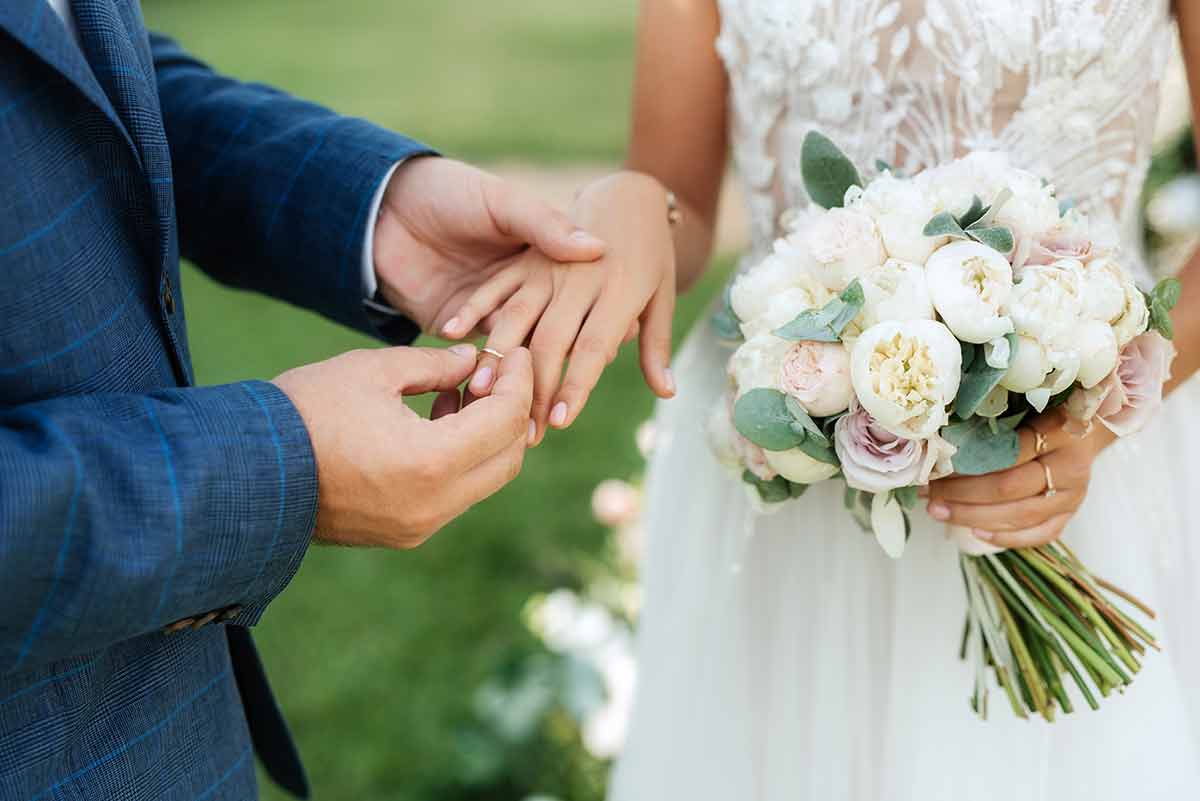 wedding couple