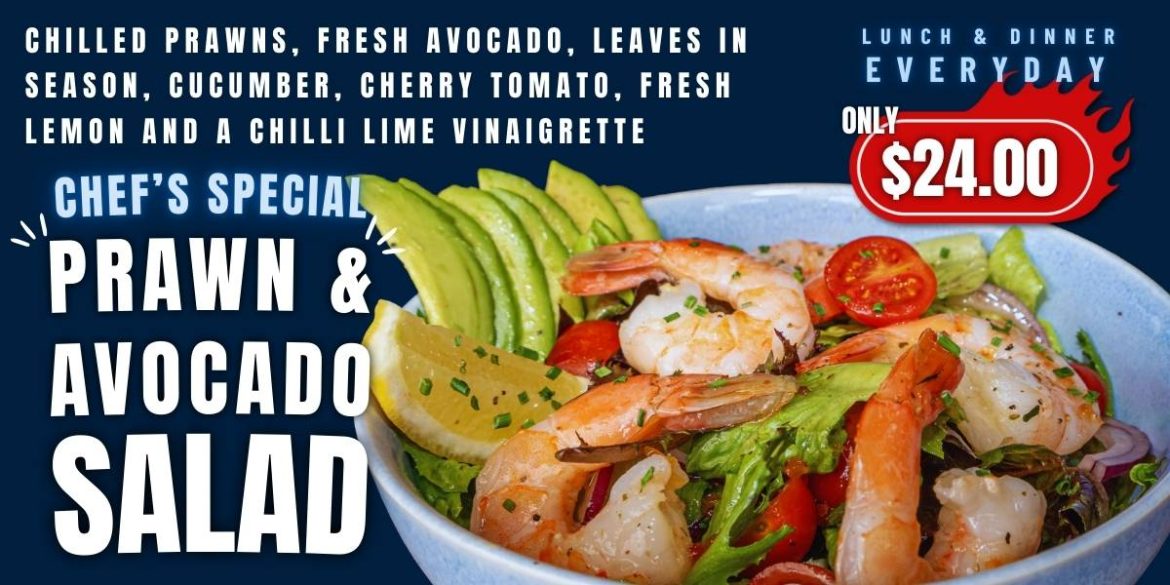 prawn avocado salad