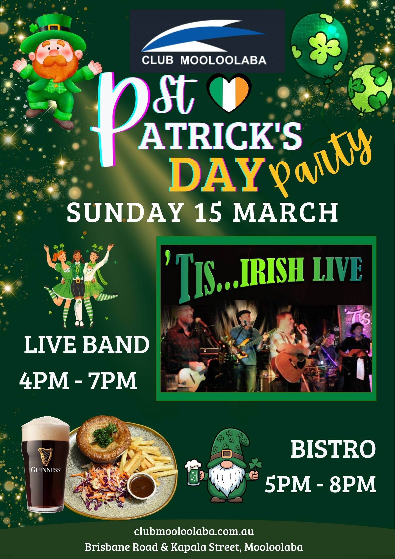 St Patrick's Day Mooloolaba