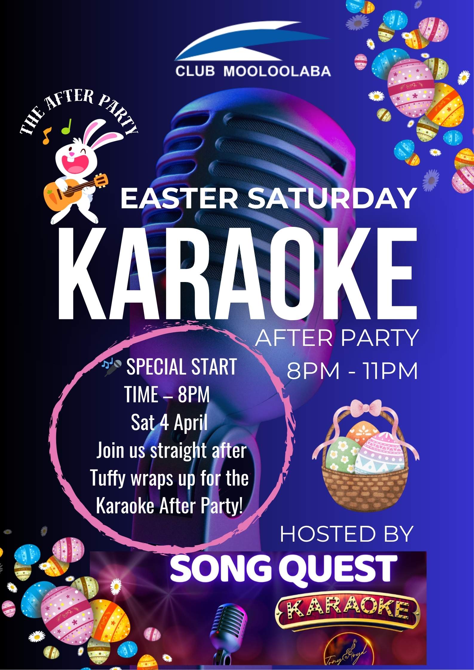 easter saturday karaoke karaoke afterparty