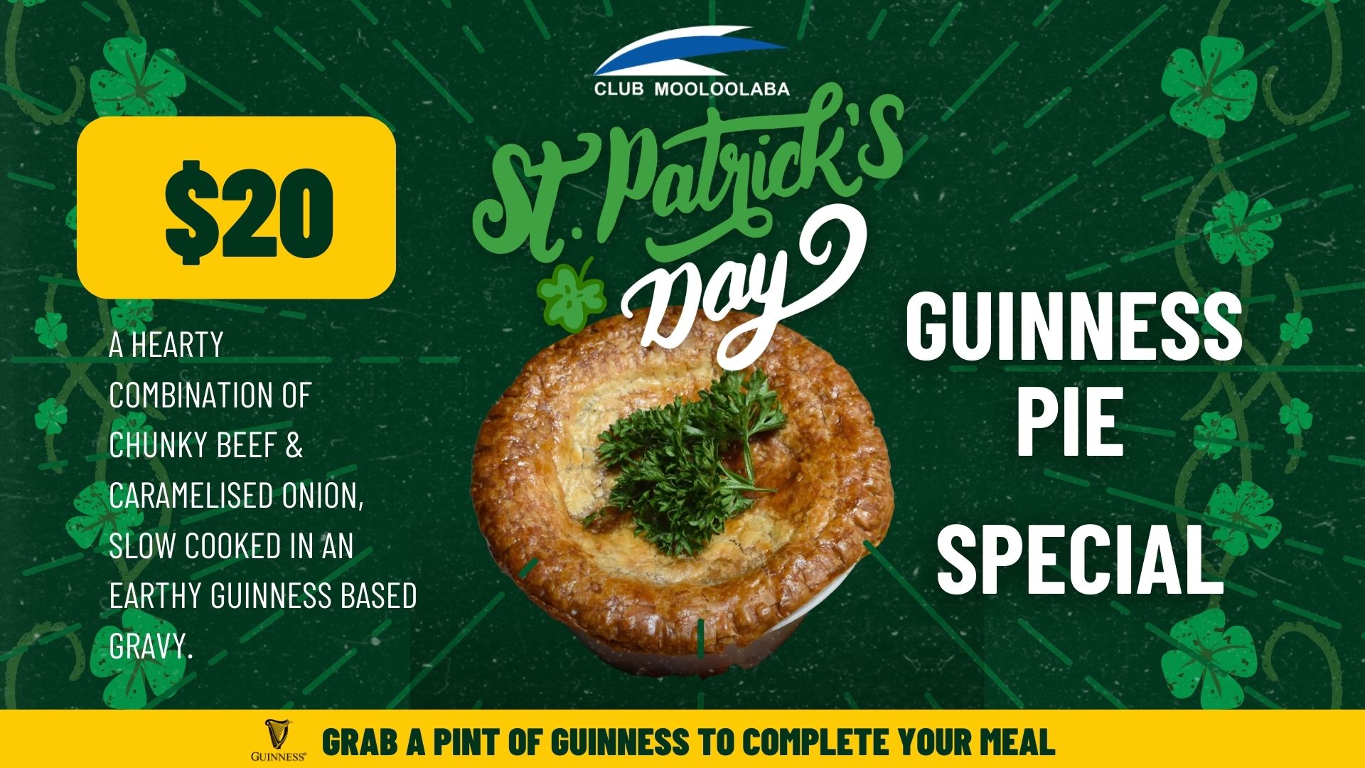 Guinness pie special