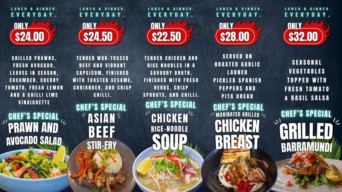 chef's specials