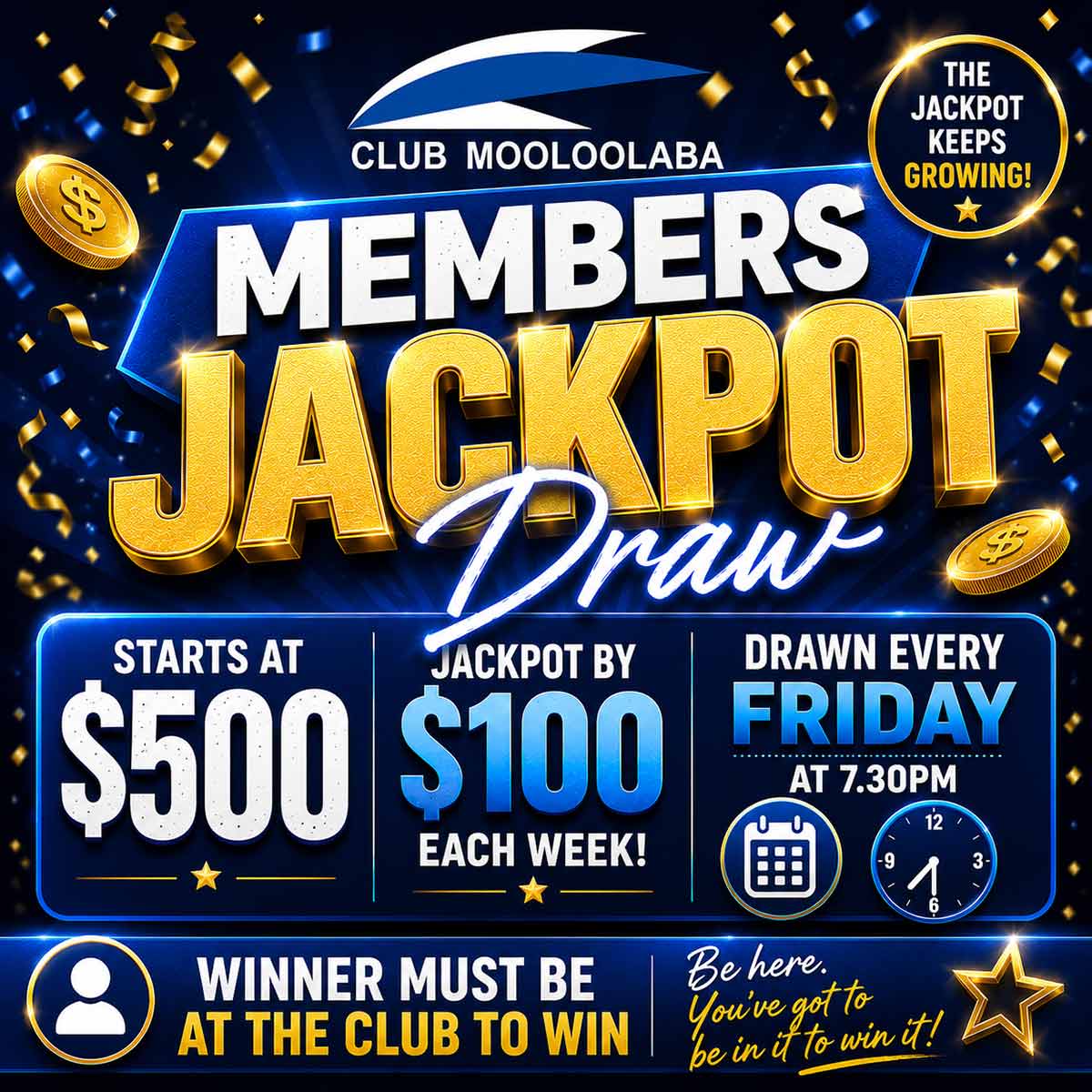 members jackpot