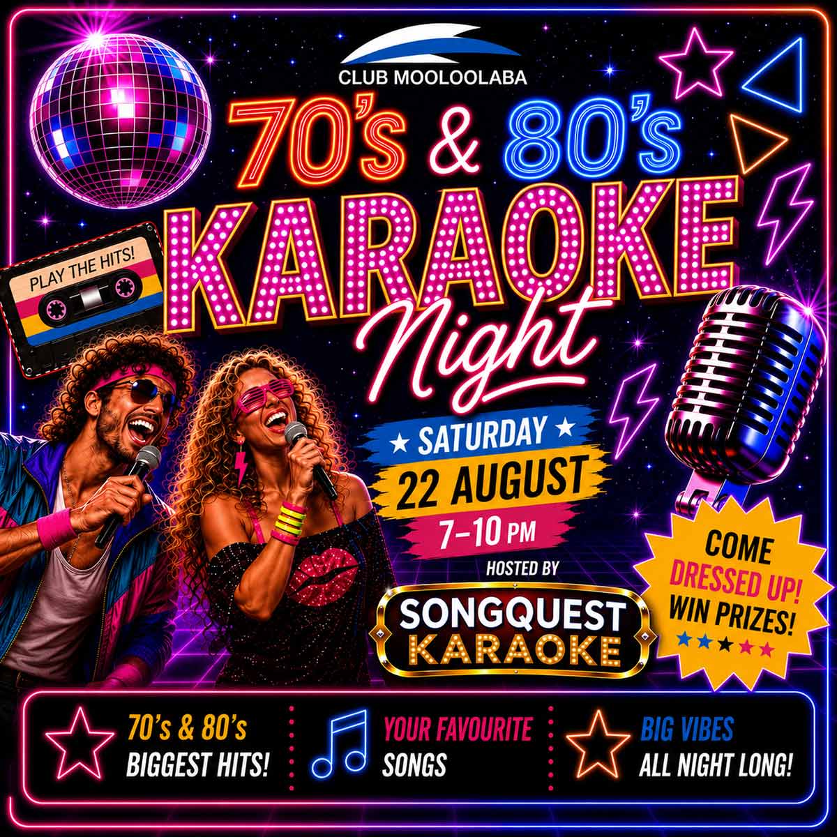 karaoke 70s and 80s